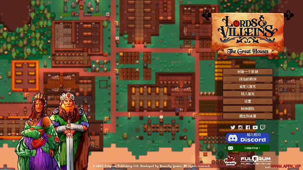 领主与村民(Lords and Villeins)城市建设策略模拟游戏|下载