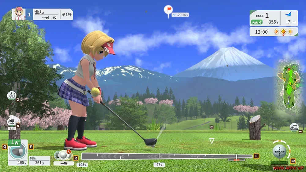 全民高尔夫环球之旅(EVERYBODYS GOLF HOT SHOTS)体育运动游戏|下载