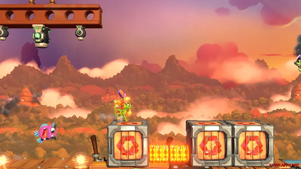 尤卡莱莉与无妄巢穴(Yooka-Laylee and the Impossible Lair)横版动作闯关游戏|下载