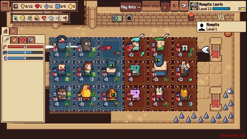 自走骑士团(Tiny Auto Knights)像素肉鸽自走棋竞技游戏|下载