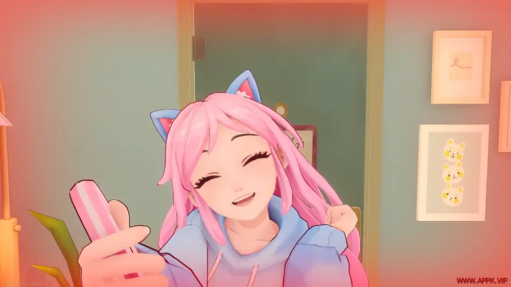 AI2U与你直到世界尽头我的病娇猫娘AI女友(AI2U With You Til The End)密室逃脱AI游戏|下载