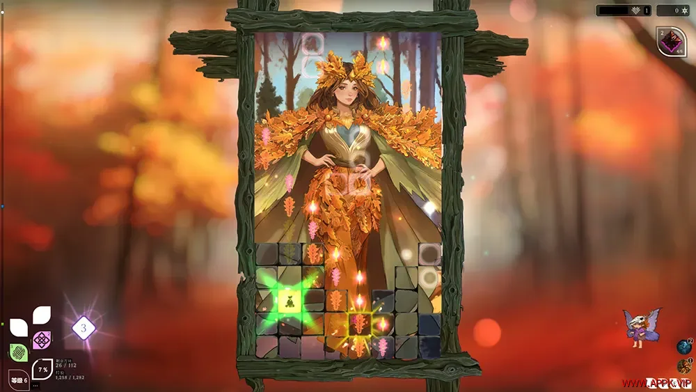 马赛卡枝叶之境(Mosaica Arboreal)休闲马赛克拼图游戏|下载