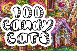 100只糖果猫(100 Candy Cats)休闲可爱找猫游戏|下载
